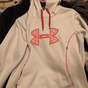 White Under Amour Hoodie